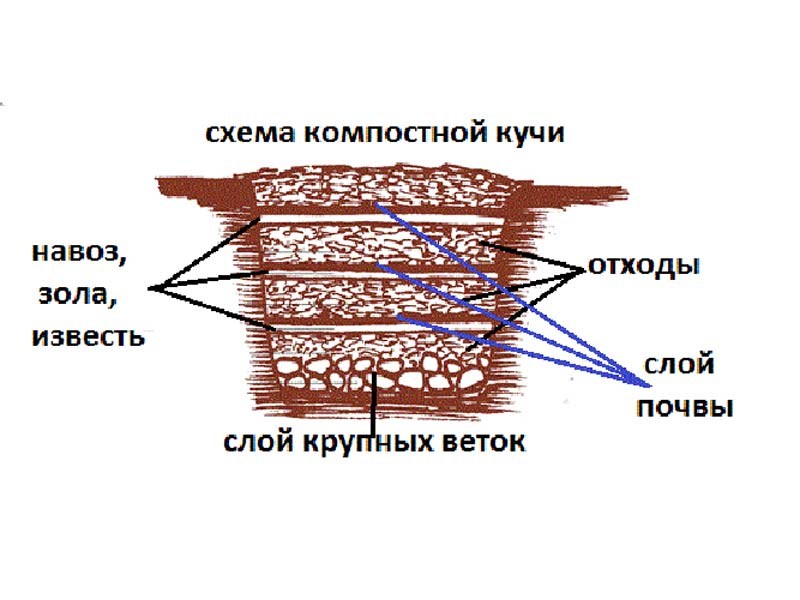 كيفية جعل حفرة السماد